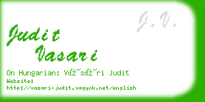 judit vasari business card